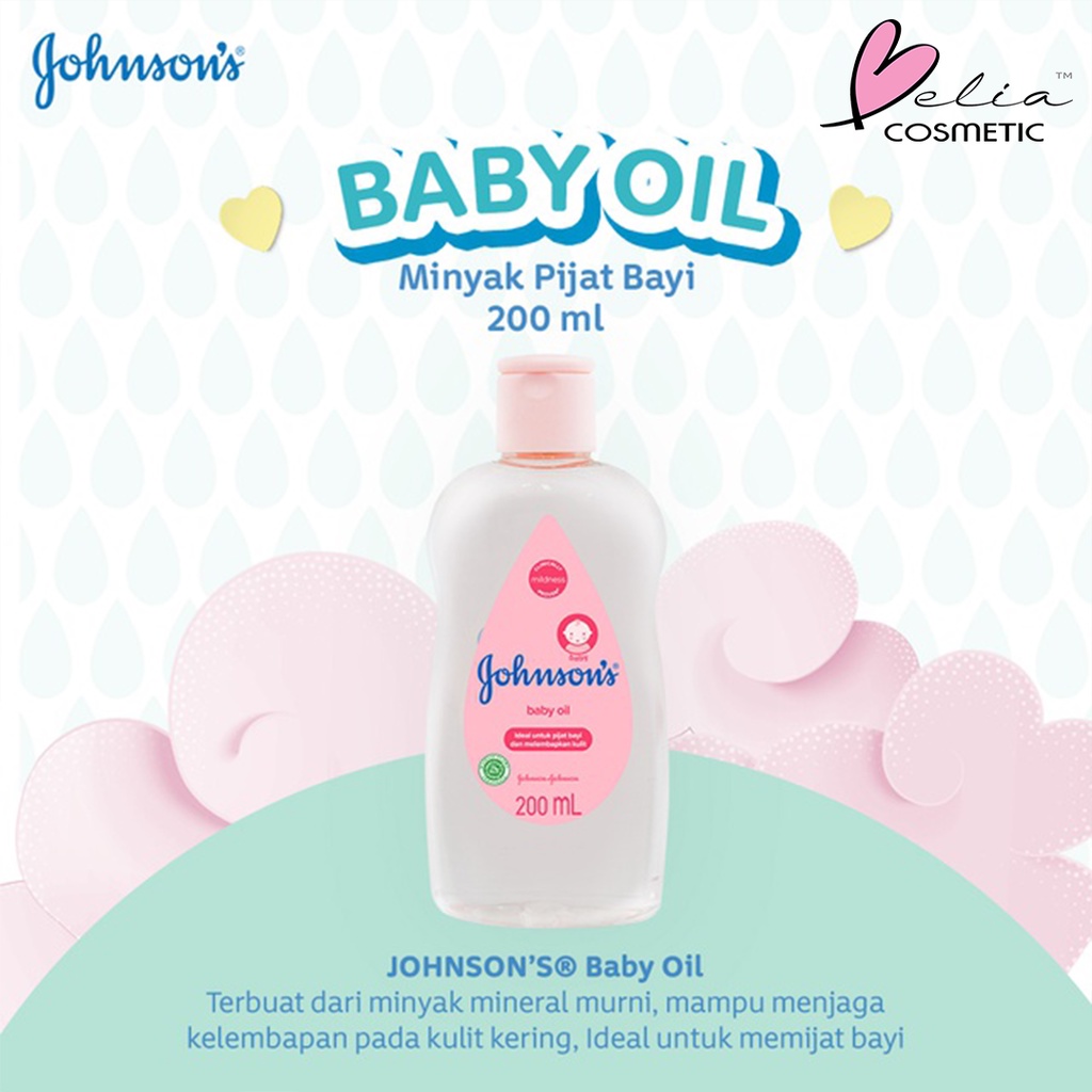 ❤ BELIA ❤ JOHNSON'S BABY Lotion | Oil | Cream | Cologne | Minyak Bayi | Krim Bayi | Minyak Bayi | Soap | Sabun Batang