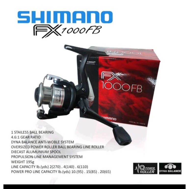 Reel SHIMANO FX 1000 FB