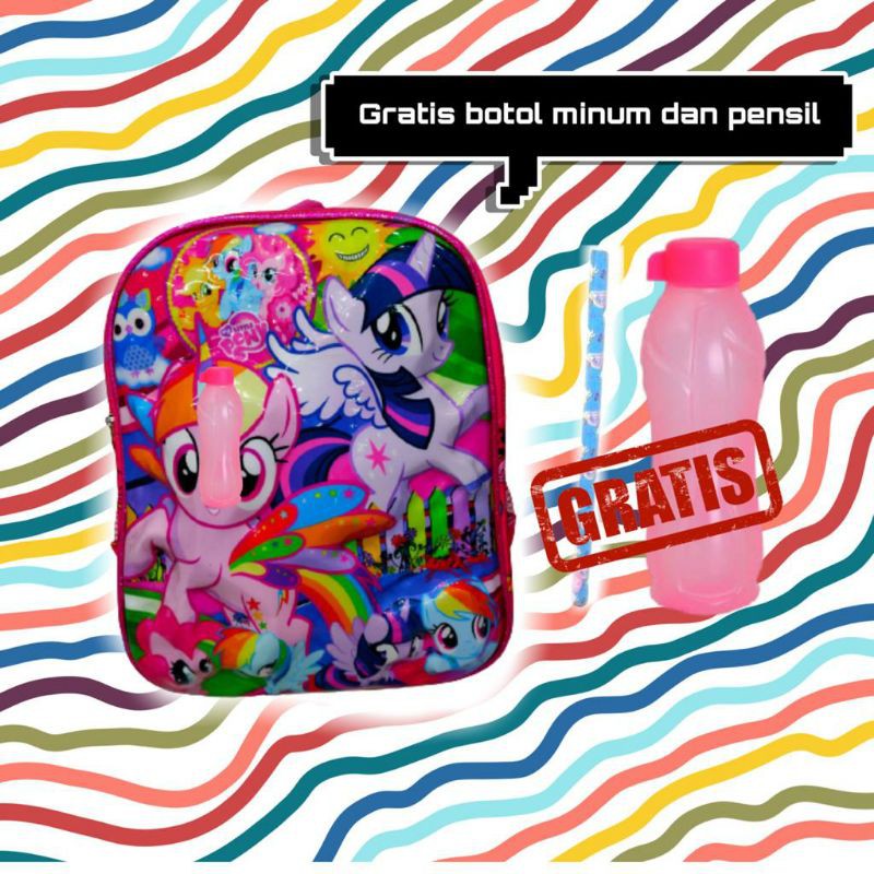 TAS KARAKTER ANAK TK PEREMPUAN TERMURAH