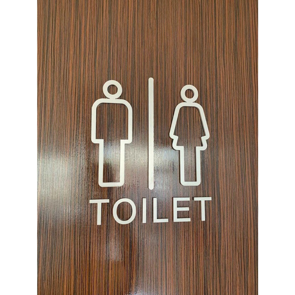 Papan Sign Toilet Icon Signage Board