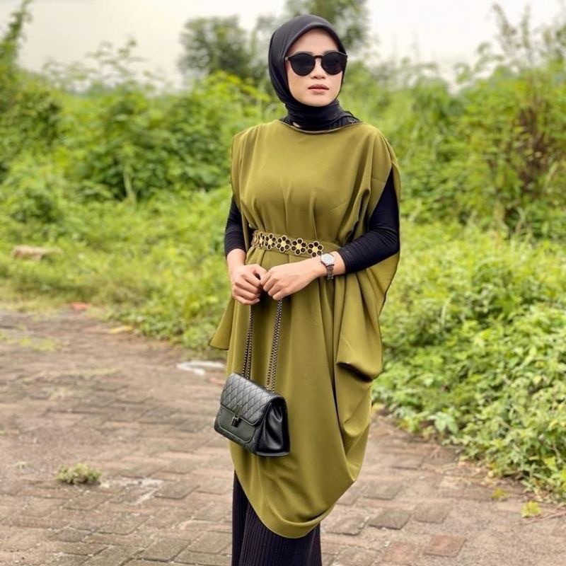 Kaftan Kondangan Viral Outer Isyana