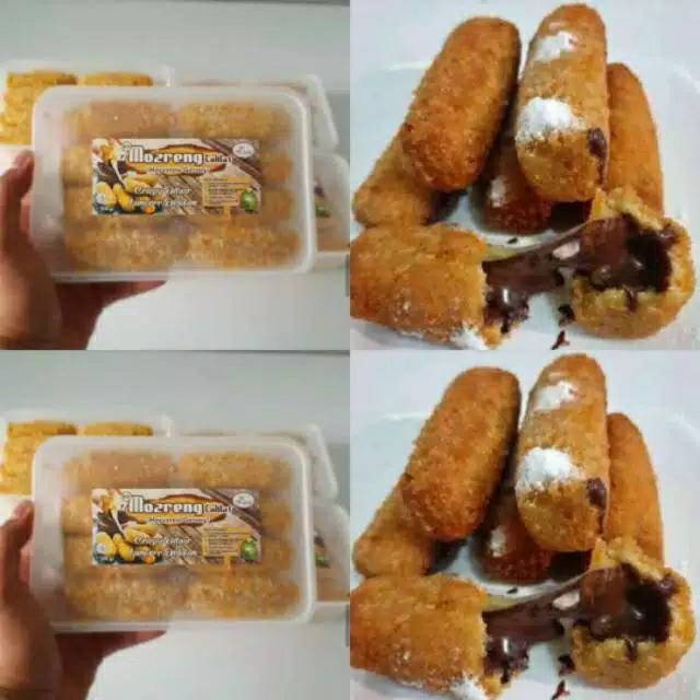 

Mozreng Coklat/Mozarella Goreng Coklat isi 16