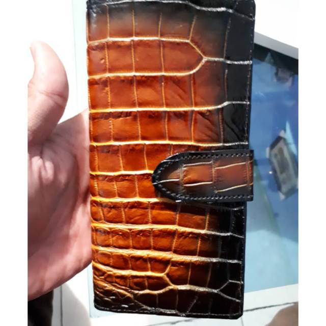 Dompet kulit buaya Asli