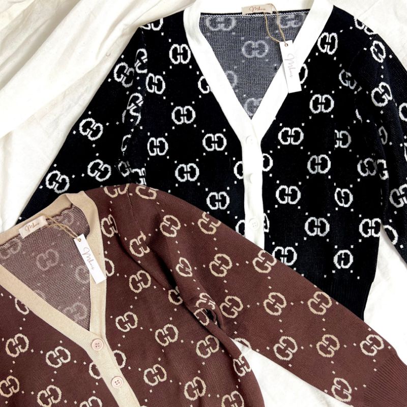 [ mbois.basic ] - CARDIGAN RAJUT PREMIUM / CARDI KNIT / CARDIGAN GUCCI