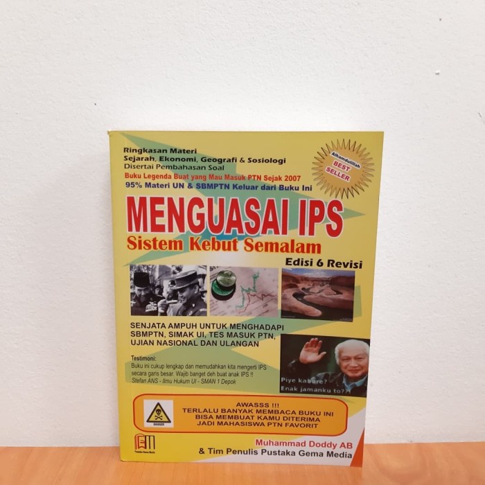 

❤BISA COD❤ Buku Menguasai IPS Sistem Kebut Semalam