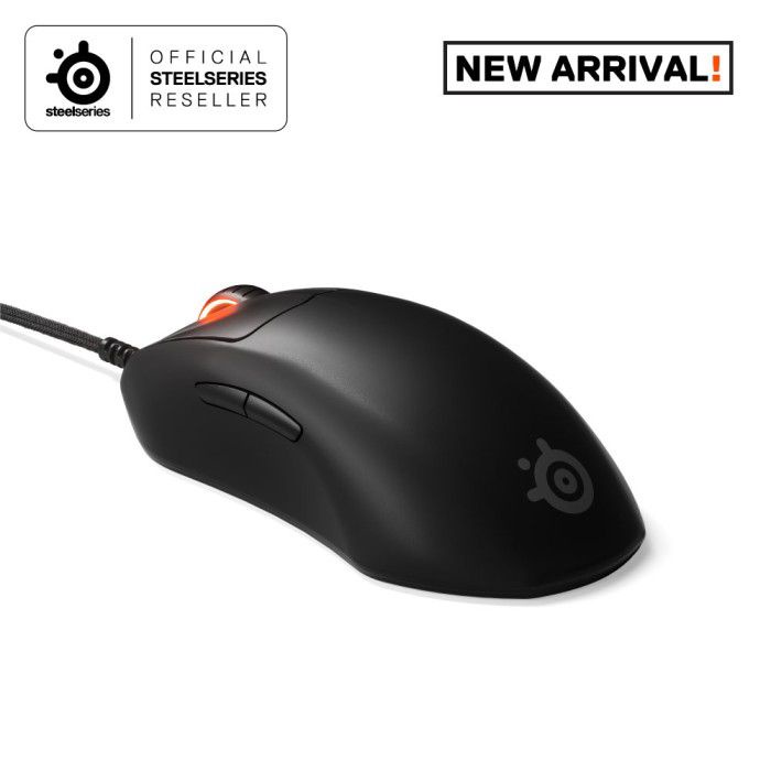 Steelseries Prime Wired - Gaming Mouse - Ultra Weight Macro Sensor- Original - Garansi Resmi 1 Tahun