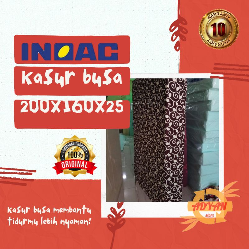 kasur busa Inoac 200x160x25/kasur busa murah berkualitas/inoac asli
