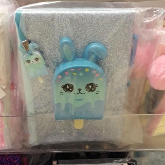 

nn Buku Diari Diary Justice original Squishy Ice cream journal book