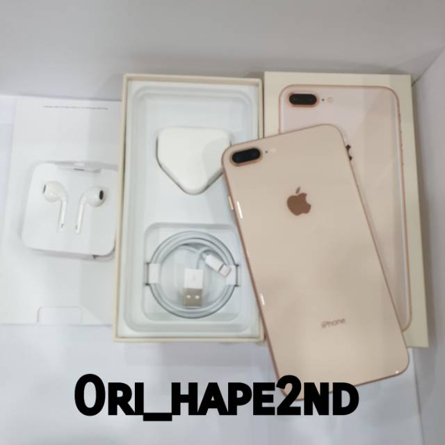 IPHONE 8p 256gb SEKEN MULUS FULLSET
