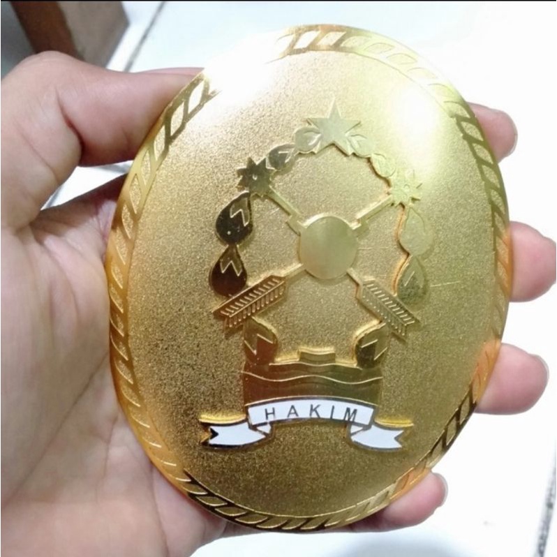 Plat Mobil Hakim (Sepasang)