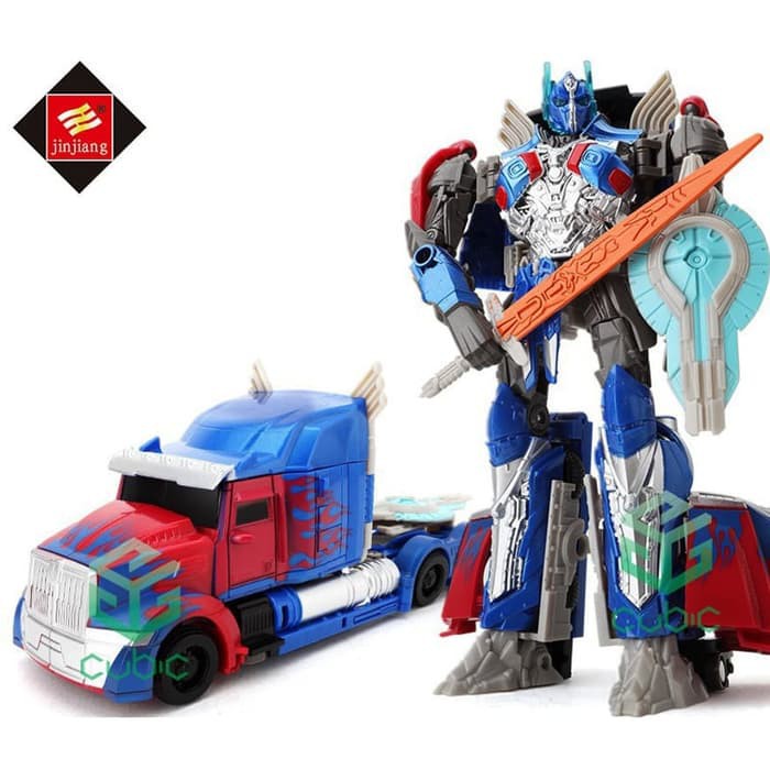 Terlaris MAINAN TRANSFORMER DEFORMATION ROBOT OPTIMUS PRIME 622 JINJIANG Unik
