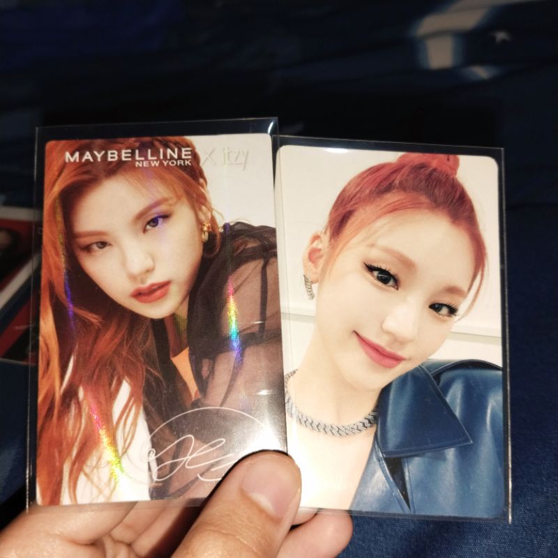 photocard yeji itzy