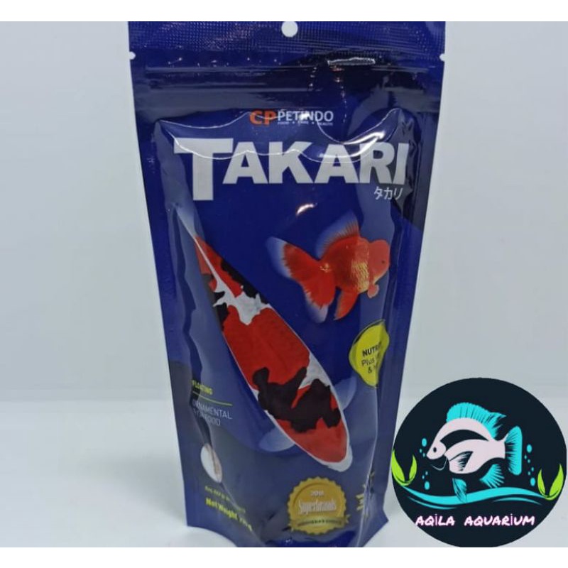 Pelet ikan hias pakan ikan hias takari