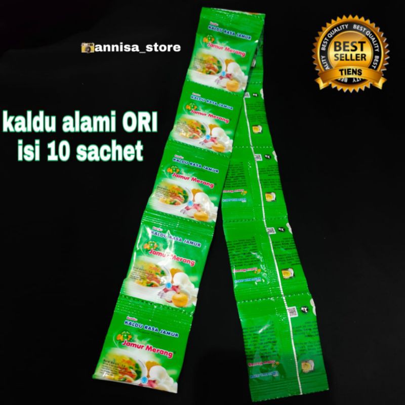 

kaldu alami 10 sachet / serenceng / kaldu sehat non msg original