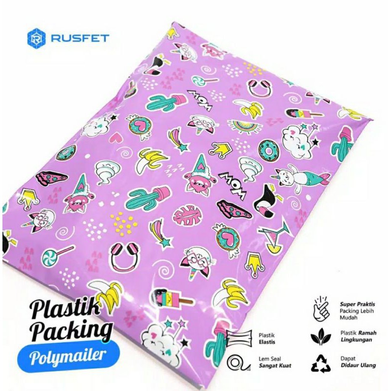 

Amplop Plastik Polymailer Motif uk 20 x 30