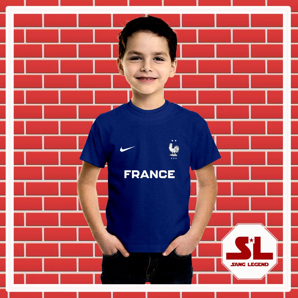 KAOS BOLA ANAK KIDS NEGARA FRANCE PRANCIS 001