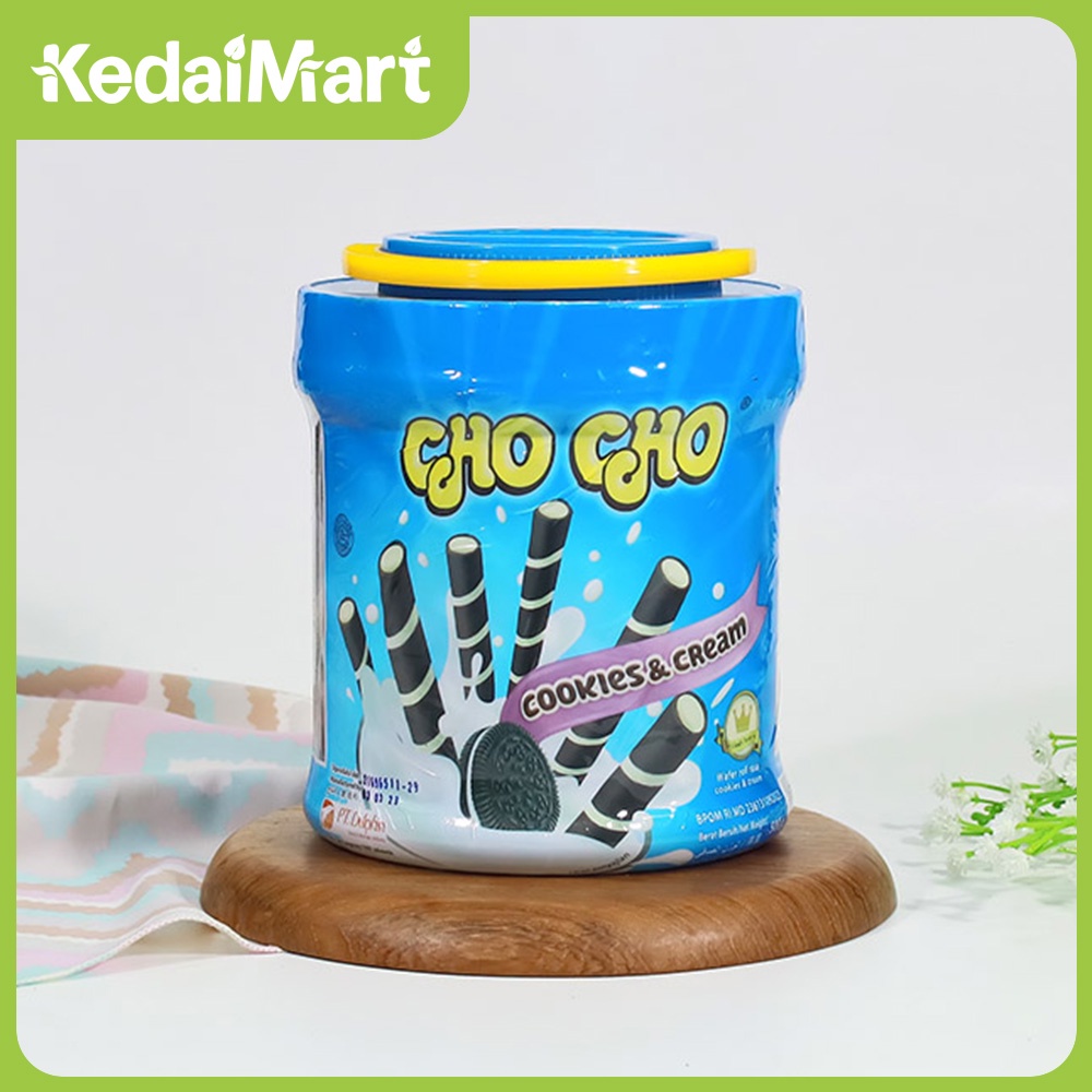 

Choco Wafer Roll Cookies & Cream 500 Gram