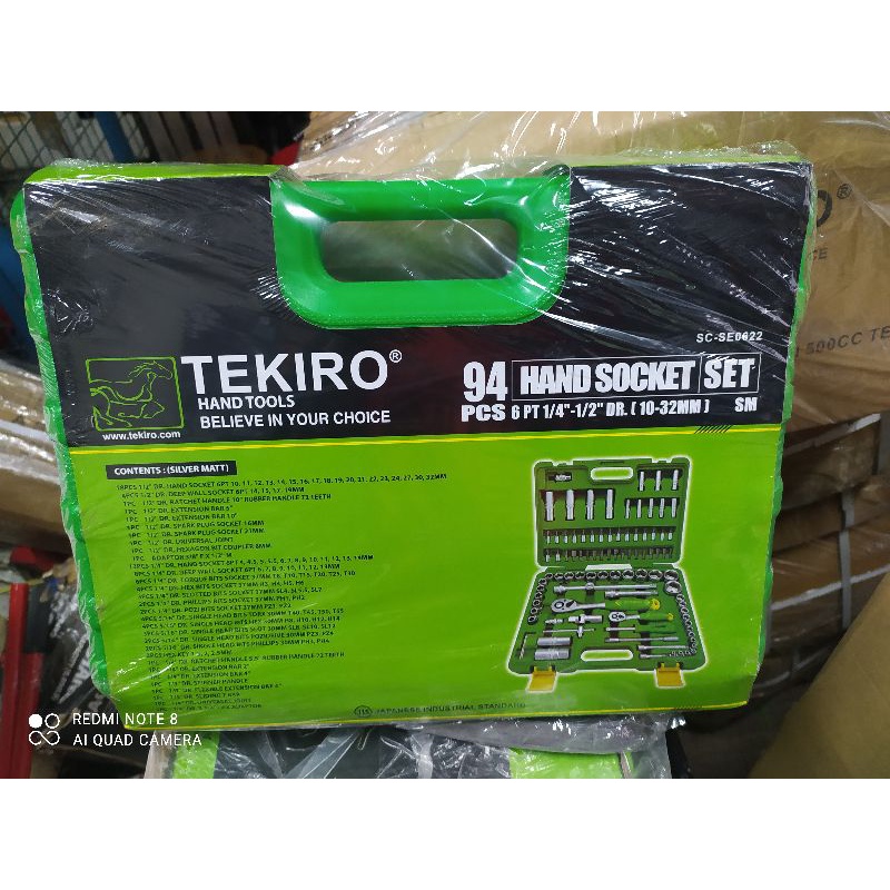 Sockset 94pcs Tekiro