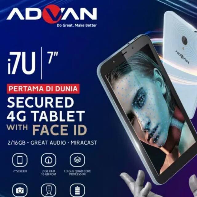 ADVAN i7U Tab 7" 4G LTE
