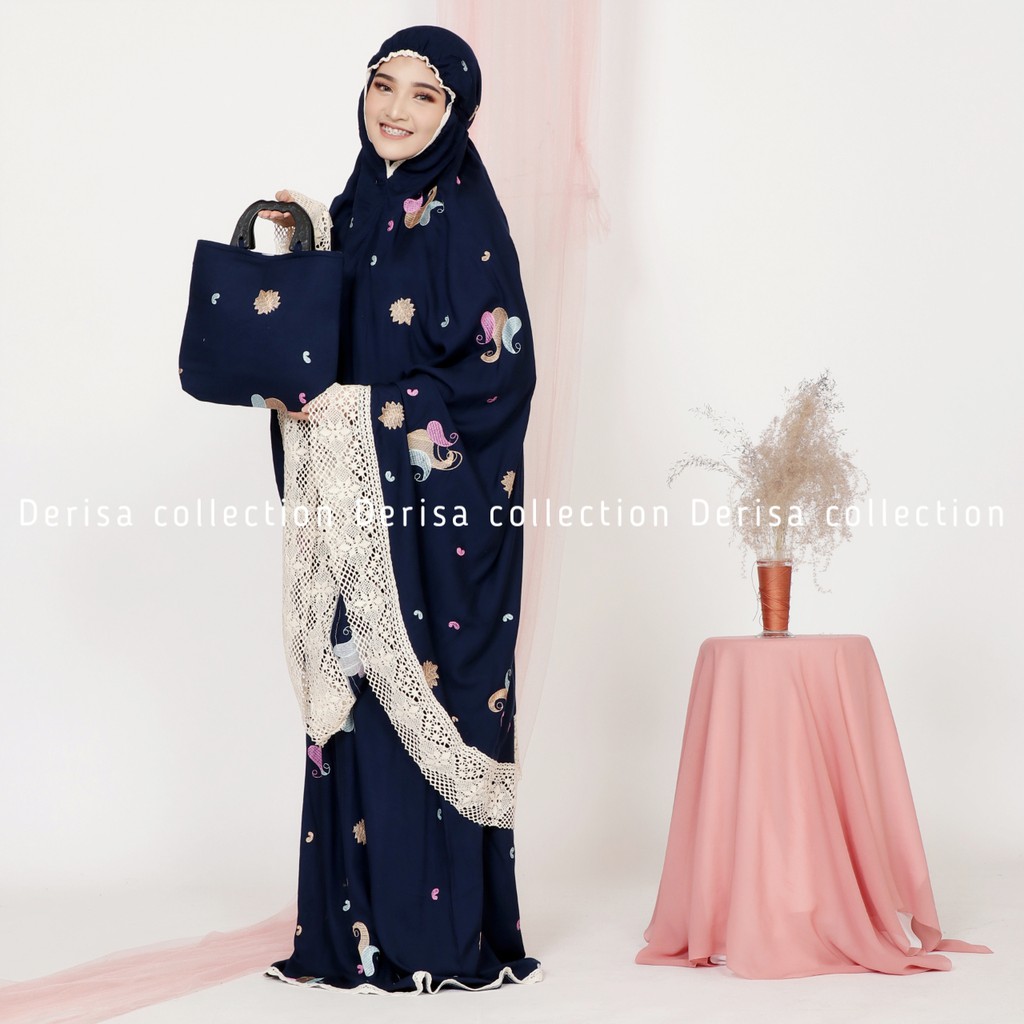 Mukena Bordir Dewasa Rayon Starla