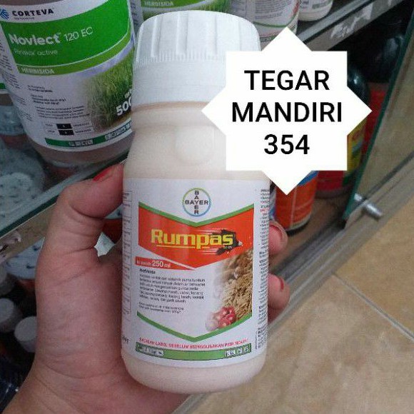 Jual HERBISIDA RUMPAS 120EW 250ML / obat gulma pada tanaman padi dan