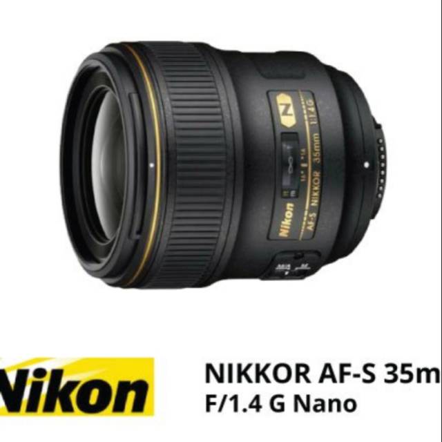 Nikon AF-S 35mm F/1.4G Nano
