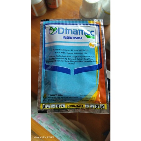 dinamec 5gr insektisida bahan aktif emamectin benzoat