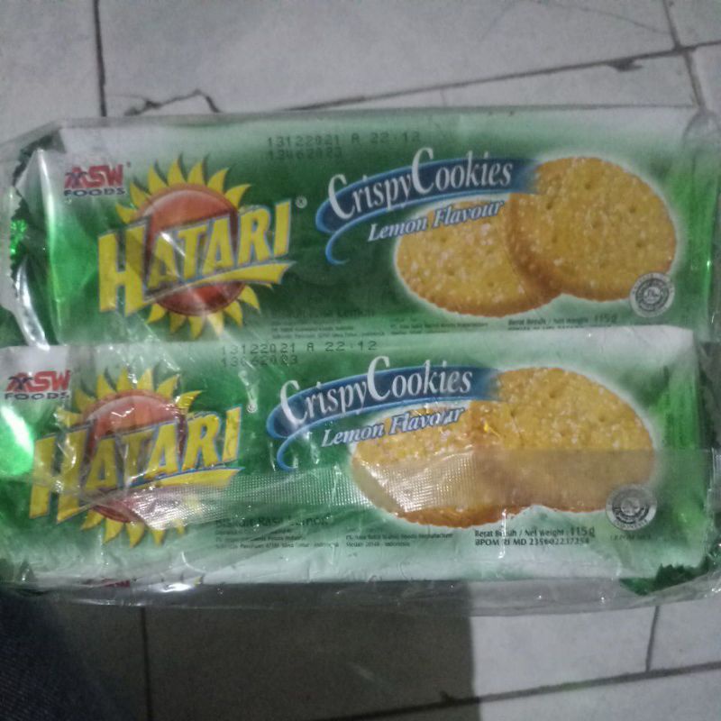 

hatari crispy cookies 115gr