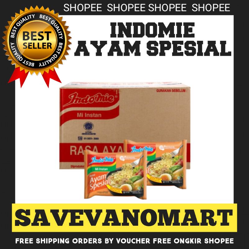 

Indomie Ayam Spesial 1 Karton