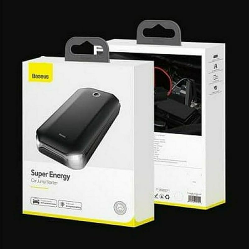 Baseus Car Jump Start 8000 mAh Power Bank Jumper Aki Mobil Portable