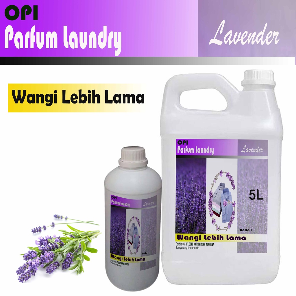 perfume laundry 5 liter varian wangi lavender terbaru