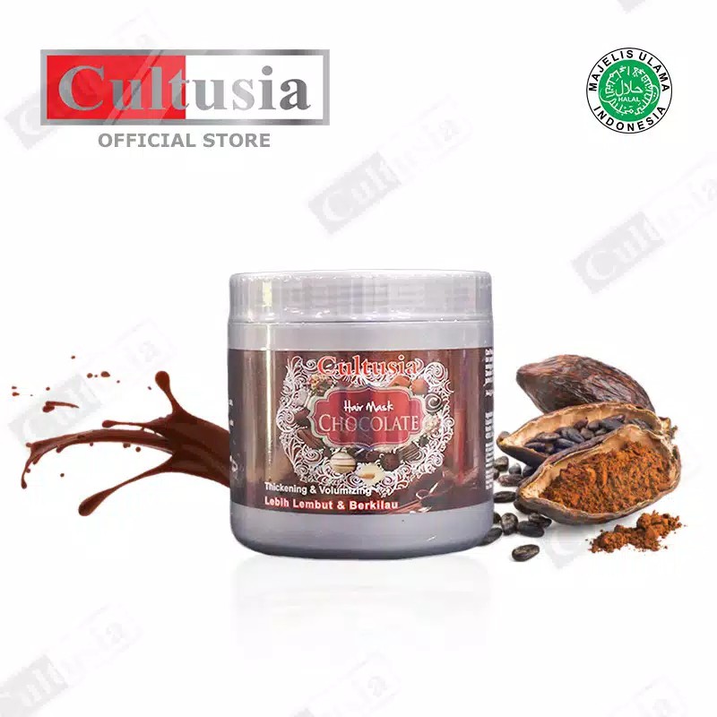 Cultusia Hair Mask Chocolate 500 ML