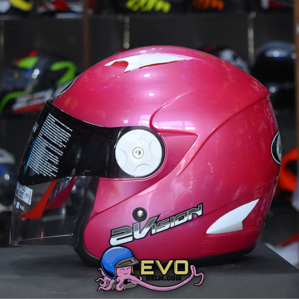 HELM KYT 2 VISION SOLID - PINK