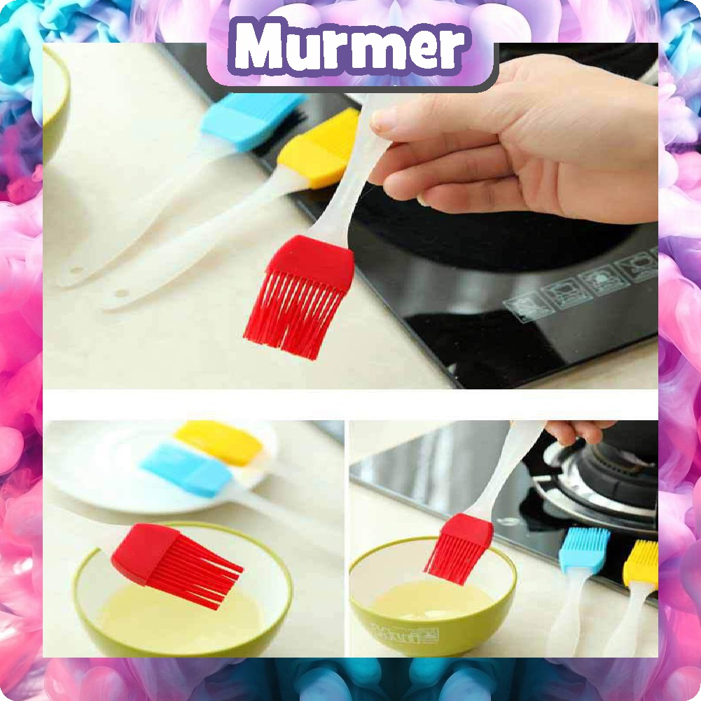 MurmerOfficial R054 Kuas BBQ Masak Brush Oles Makanan Dapur Alat Kue Roti Silikon Silicone Murah