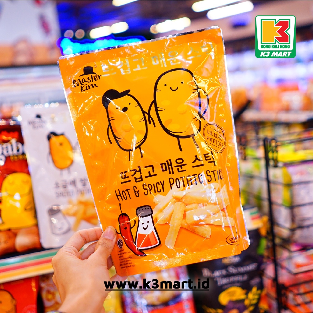 

Master Kim Potato Stick Hot & Spicy Can 70gr