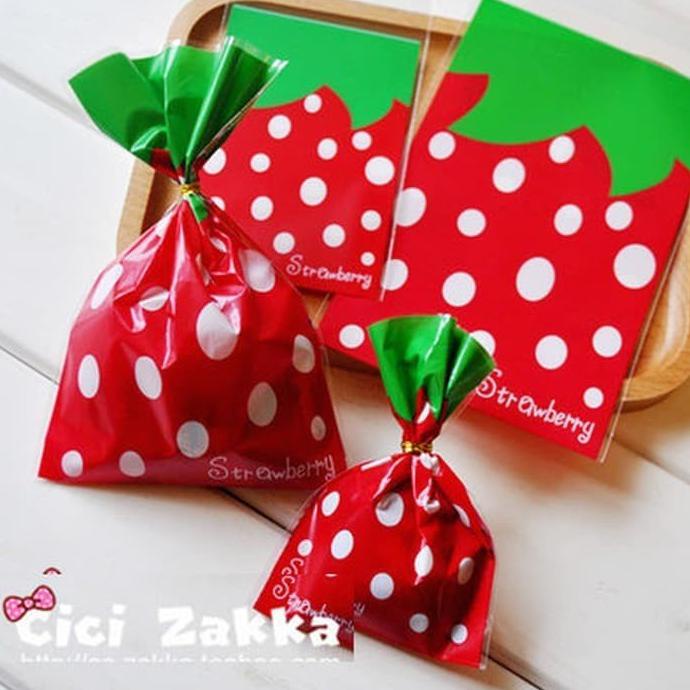 

Plastik Kantong Kemasan Cookies Motif Fruit Cute