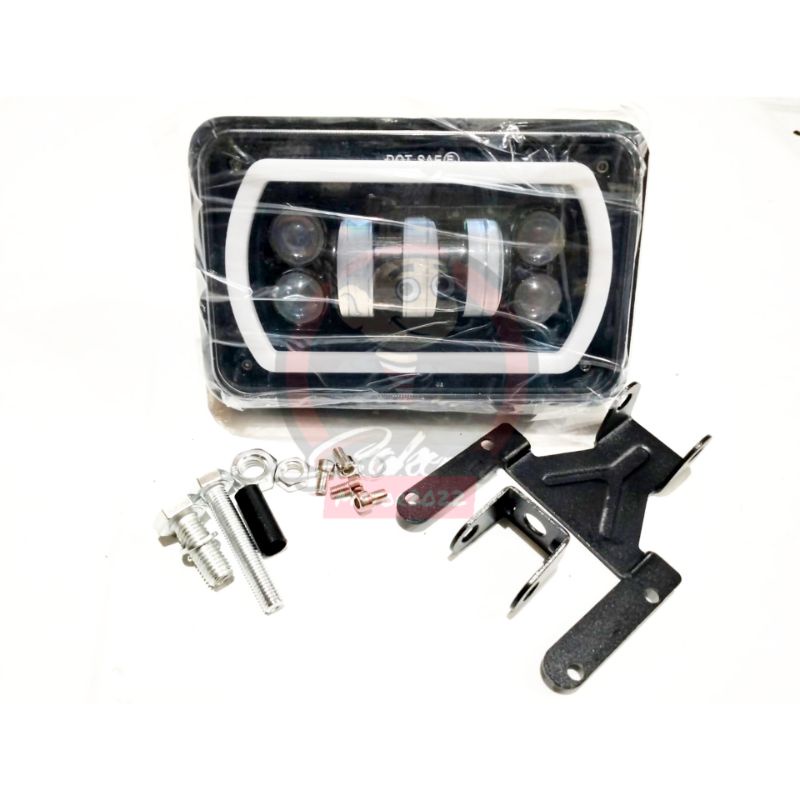 lampu daymeker kotak, lampu kotak daymaker, lampu sepeda motor daymaker, lampu daymaker Tiger, lampu