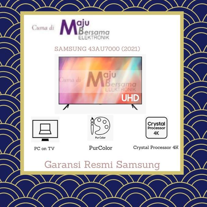 SAMSUNG LED UA43AU7000 - SMART TV LED 43 INCH CRYSTAL UHD