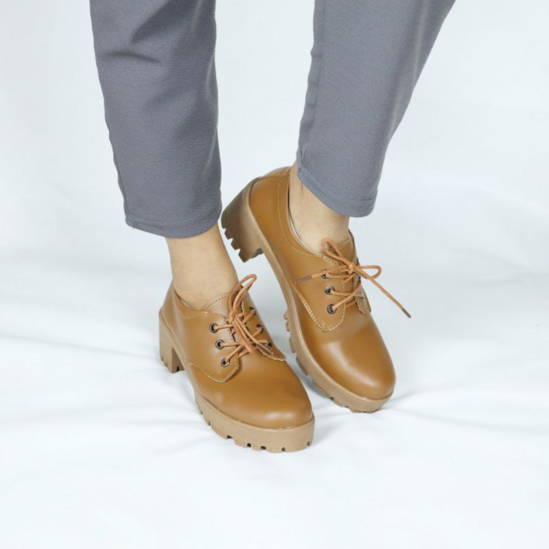 Ankle Boots Wanita Boots Wanita Boots Hak  Boots Wanita Korea Gazelle Sepatu Bot Wanita But Wanita by Etnikshoes