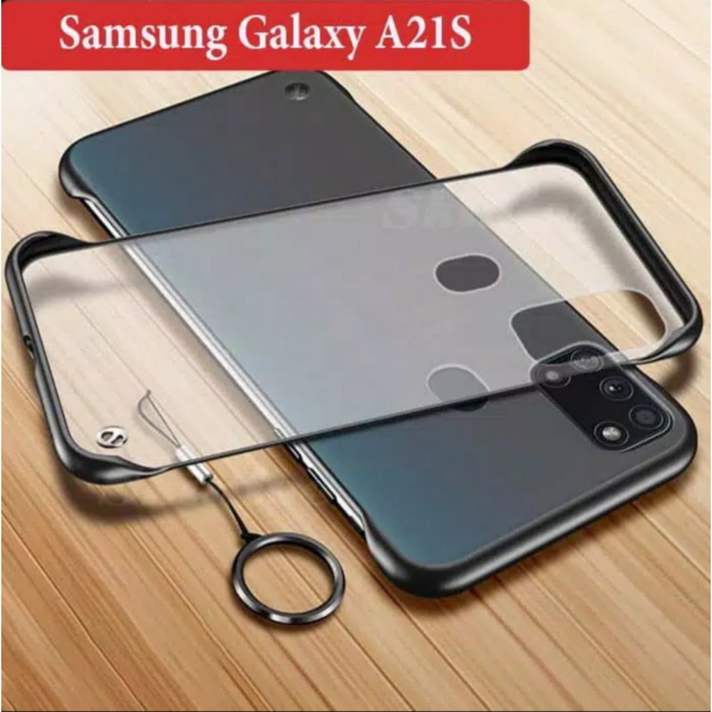 Case Samsung A21s  Soft Hard Transparan Acrylic Casing Ultra slim Samsung Galaxy A21s