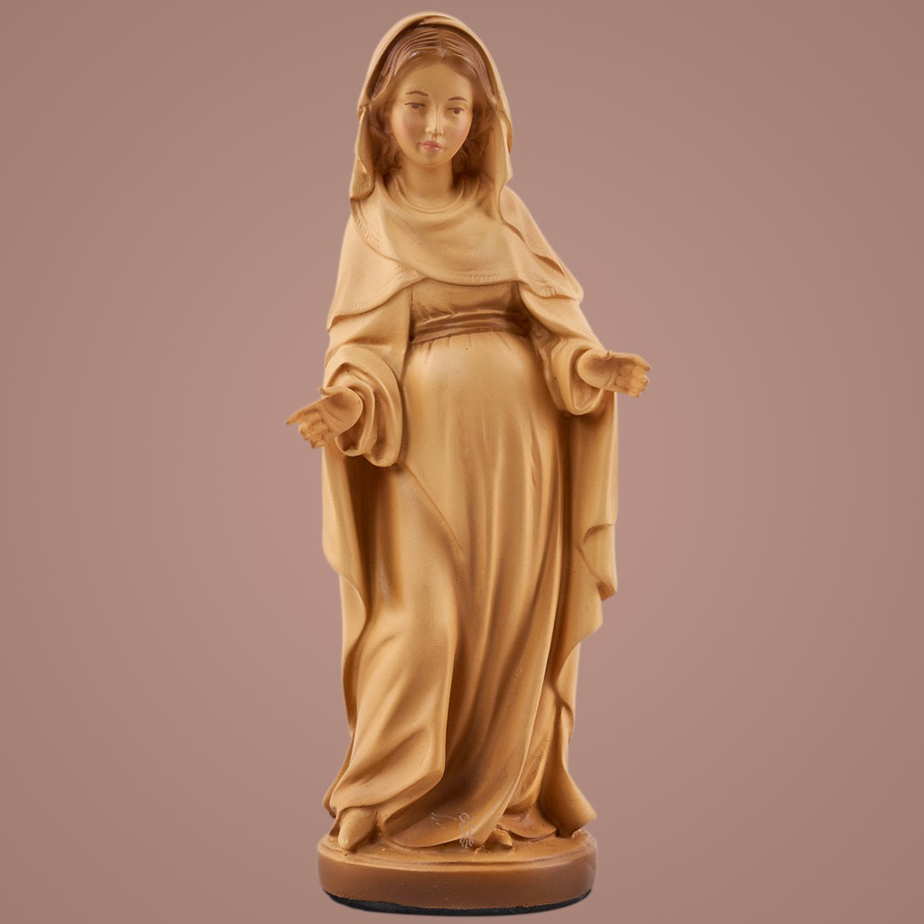 Patung Resin Maria Mengandung 20cm. Devosi Rohani Katolik