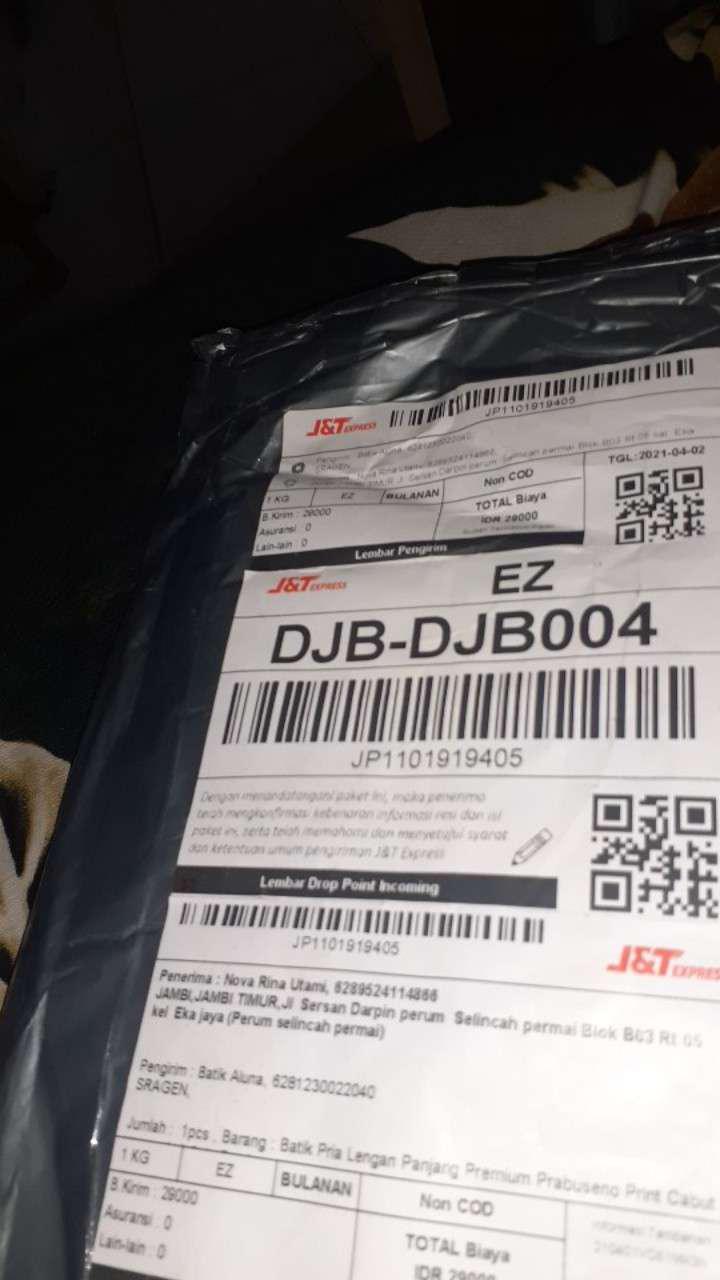 Baju Kemeja Batik Pria Slimfit Modern Terbaru Premium Original Tulis Solo Pria Lengan Panjang Furing