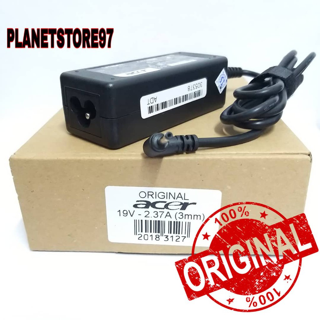 Adaptor Charger Acer Spin 1 SP111-31 Spin 3 SP31 Spin 5 PA-1700-02 SP513-51-57TP 19V-2.37 3.0*1.1