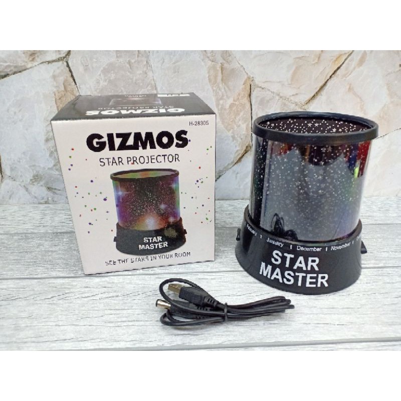 LAMPU TIDUR GIZMOS // LAMPU TIDUR HIAS DEKORASI KAMAR TIDUR // LAMP STAR AND