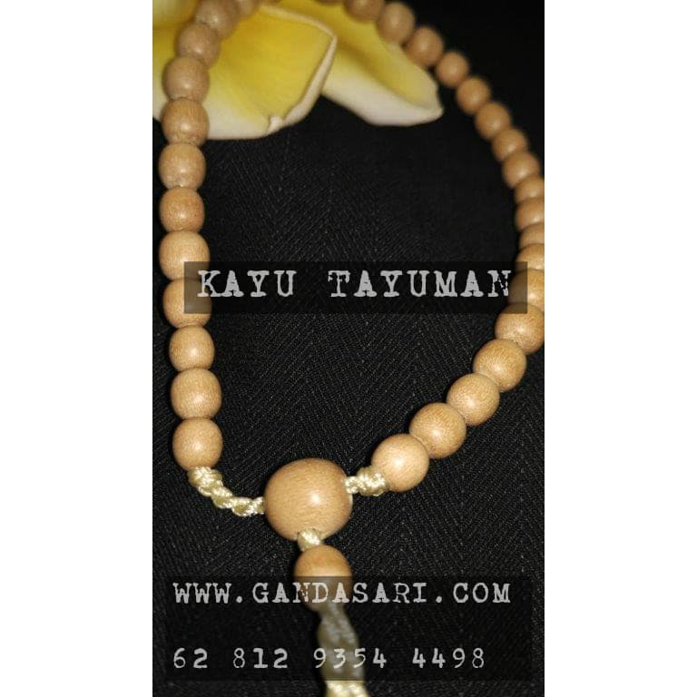 Gelang Tasbih Kayu Langka Tayuman