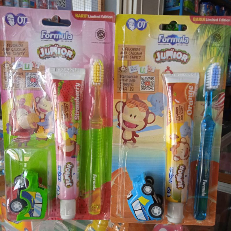 FORMULA JUNIOR/ ODOL ANAK BERHADIAH/ PASTA GIGI ANAK