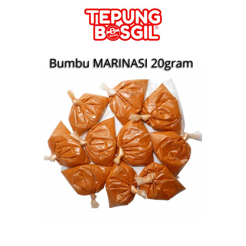 Bumbu Marinasi Premium Fried Chicken bungkusan isi 10bungkus @20gram perbungkus