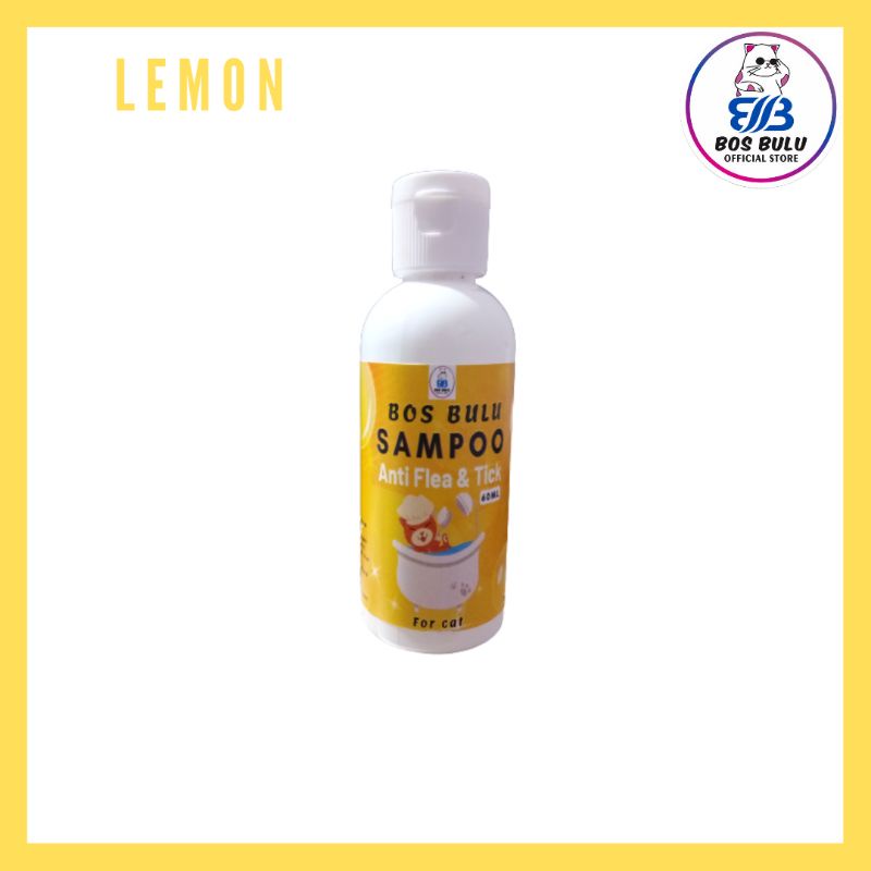 sampo anti kutu jamur bulu rontok kucing 60ml