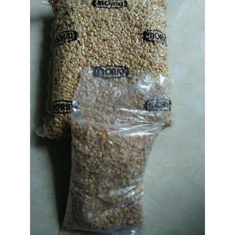 

PROMO ENAK Kacang Cincang/Kacang Sangrai+Morin 250gr+Kemasan Repack Ekonomis Terlaris