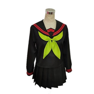 SEIFUKU NEZUKO KIMETSU NO YAIBA UNIFORM COSPLAY BAHAN OXFORD DRILL